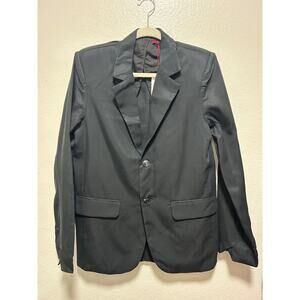 NWT Zadig & Voltaire Vanille Lyocell Black Blazer Size 36/S